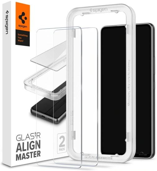 Spigen AlignMaster Glas.tR 2 Pack - Samsung Galaxy A53 5G, AGL04306