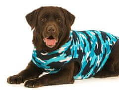 Pooperační ochranné oblečení pro psa modré 55 - 69cm