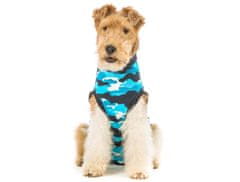 Suitical Pooperační ochranné oblečení pro psa modré 55 - 69cm