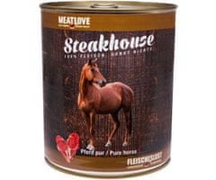 Meat Love Konzerva STEAKHOUSE - 100% koňské maso 800g
