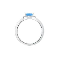 Morellato Třpytivý stříbrný prsten se zirkony Tesori SAIW1140 (Obvod 56 mm)