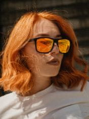 VeyRey Unisex sluneční brýle Kerirnus oranžová sklíčka unvierzální