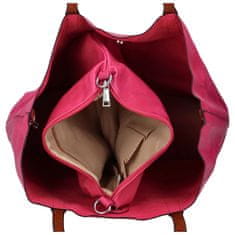 Urban Style Stylový set dámské kabelky a doplňků 3v1 Robina, fuchsiová