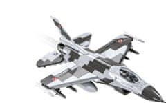Cobi Armed Forces F-16C Fighting Falcon PL, 1:48, 415 kostek, 1 figurka