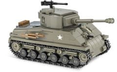 Cobi World War II Sherman M4A3E8, 1:48, 320 kostek
