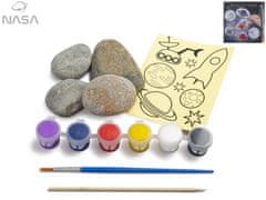 kreativní sada - pomalujte si kamínky jako planety 4 ks kamínků