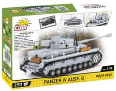 Cobi World War II Panzer IV Ausf D, 1:48, 320 kostek
