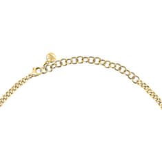 Morellato Hravý pozlacený náhrdelník s barevnými kubickými zirkony Colori SAVY01