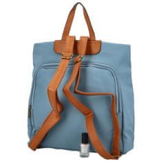 Turbo Bags Elegantní dámský textilní batoh Ludmila, světle modrá