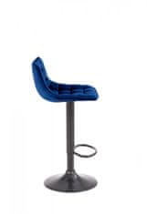Halmar Barová židle Forbia tmavě modrá