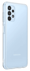 Samsung EF-QA135TTE Soft Clear Kryt pro Galaxy A13 Transparent