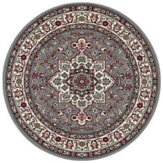 NOURISTAN Kruhový koberec Mirkan 104102 Grey 160x160 (průměr) kruh