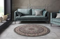 NOURISTAN Kruhový koberec Mirkan 104102 Grey 160x160 (průměr) kruh