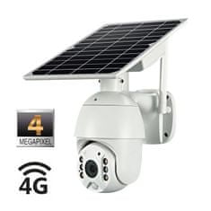 Innotronik solární otočná 4G IP kamera IUB-BC20-4G - rozlišení 4MPix
