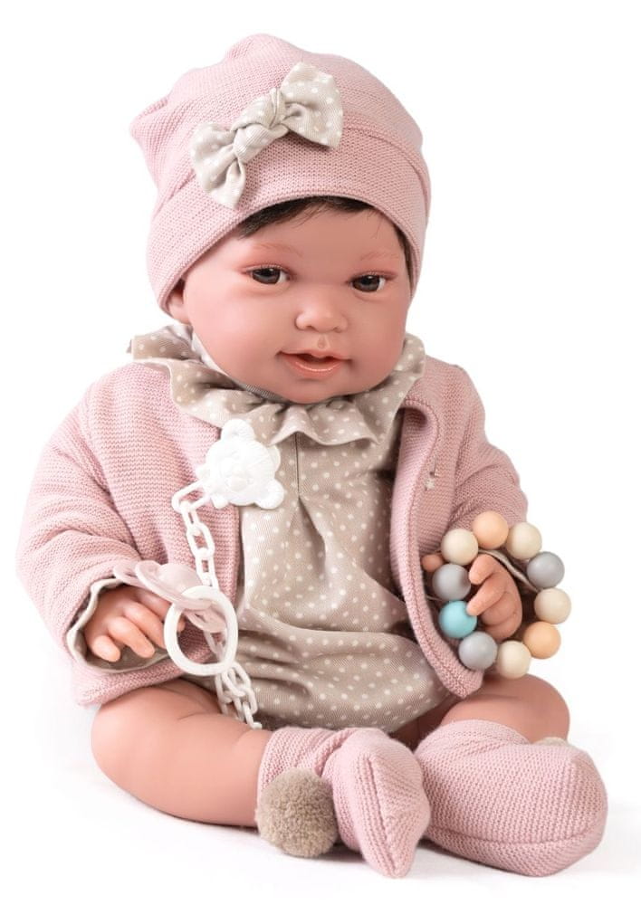Levně Antonio Juan 33354 Pipa realistická panenka miminko