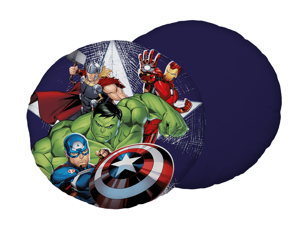 Levně Jerry Fabrics Tvarovaný polštářek Avengers "Heroes"