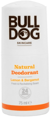 Bulldog Lemon & Bergamot Natural Deodorant Fresh & Revitalising Scent 75 ml