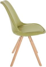 BHM Germany Jídelní židle Sofia I, textil, zelená