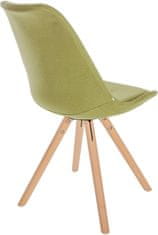 BHM Germany Jídelní židle Sofia I, textil, zelená
