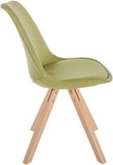 BHM Germany Jídelní židle Sofia II, textil, zelená