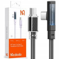Mcdodo Mcdodo Vysokorychlostní kabel USB-C PD 65W 1,8 m černý CA-3453