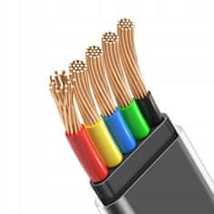 Mcdodo Kabel USB-C, úhlový, výkonný, superrychlý, Mcdodo, 100W, 1,8M, černý CA-3423