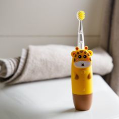 Elektronický sonický zubní kartáček GIOGiraffe Yellow