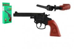 Teddies Revolver/pistole na kapsle 8 ran plast 20cm