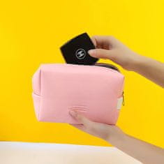 INNA Kosmetická taška malý dámský organizér Trip Story Siena světle růžová