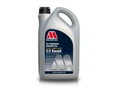 Miller Oils plně syntetický motorový olej XF Premium C3 5W-40 5l vhodný pro nejmodernější benzínové a naftové motory