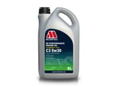 Miller Oils plně syntetický motorový olej EE performance C3 5W-30 5l s technologií NANODRIVE