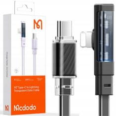 Mcdodo Mcdodo Vysokorychlostní kabel USB-C Lightning 36W 1,8 m černý CA-3443