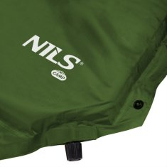 NILLS CAMP samonafukovací karimatka NC4018 tmavě zelená