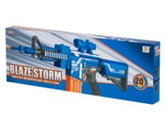 KIK KX6678 Puška s 20 pěnovými šípkami Blaze Storm + zásobník