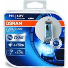 Osram Autožárovky 12V H4 60/55W - Osram Cool Blue Xenon Effect 4200K 2ks