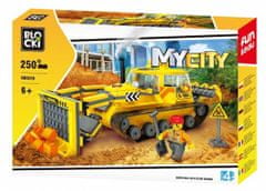 Blocki Blocki stavebnice MyCity Stavba buldozer kompatibilní 250 dílů