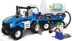 Blocki Blocki stavebnice MyFarm farma Traktor s cisternou kompatibilní 180 dílů