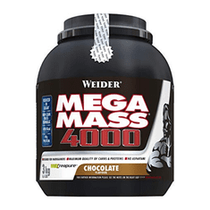 Weider , Giant Mega Mass 4000, Gainer, 3000 g, Vanilka