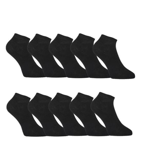 Styx 10PACK ponožky nízké bambusové černé (10HBN960)