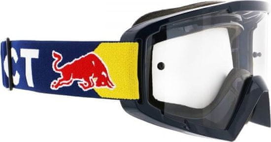 Red Bull Motokrosové brýle SPECT MX WHIP tmavě modré s čirým sklem 011