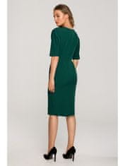 Style Stylove Dámské mini šaty Clarine S313 zelená L