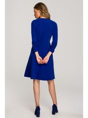 Style Stylove Dámské mini šaty Anglina S325 chrpově modrá L