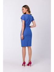 Style Stylove Dámské mini šaty Lyoth S336 nebesky modrá L