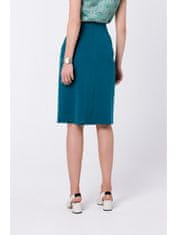 Style Stylove Dámská midi sukně Lyoth S343 námořnická modrá L