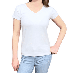 Moraj Dámské tričko klasické krátký rukáv bílé M