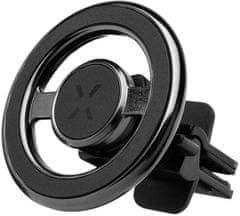 FIXED magnetický kovový držák MagMount Vent do ventilace s podporou MagSafe, černá