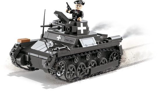 Cobi World War II Panzer I Ausf A, 330 kostek, 1 figurka