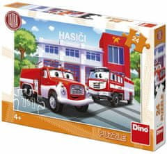 Dino Puzzle TATRA hasiči 24 dílků
