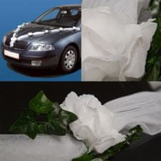 Torex Svatební dekorace na kapotu PEGAS - bílá (1ks/bal)