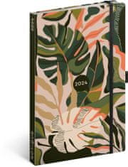 Presco Publishing Týdenní diář Džungle 2024, 13 × 21 cm